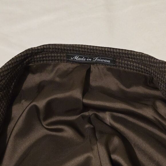 Baracuta Blazer Jacket Mens Size 48 Brown twill 100% Wool - Picture 7 of 7
